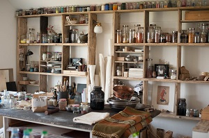 Blick ins Atelier Reichenbach