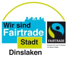Logo Fairtrade-Stadt Dinslaken