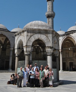 Reisegruppe in Istanbul