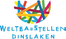 Logo der Kunstaktion Weltbaustellen NRW
