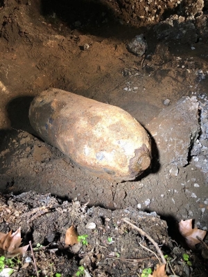 Blindgängerfund am 15.10.2020 an der Hünxer Straße