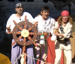 Szenenfoto drei Piraten